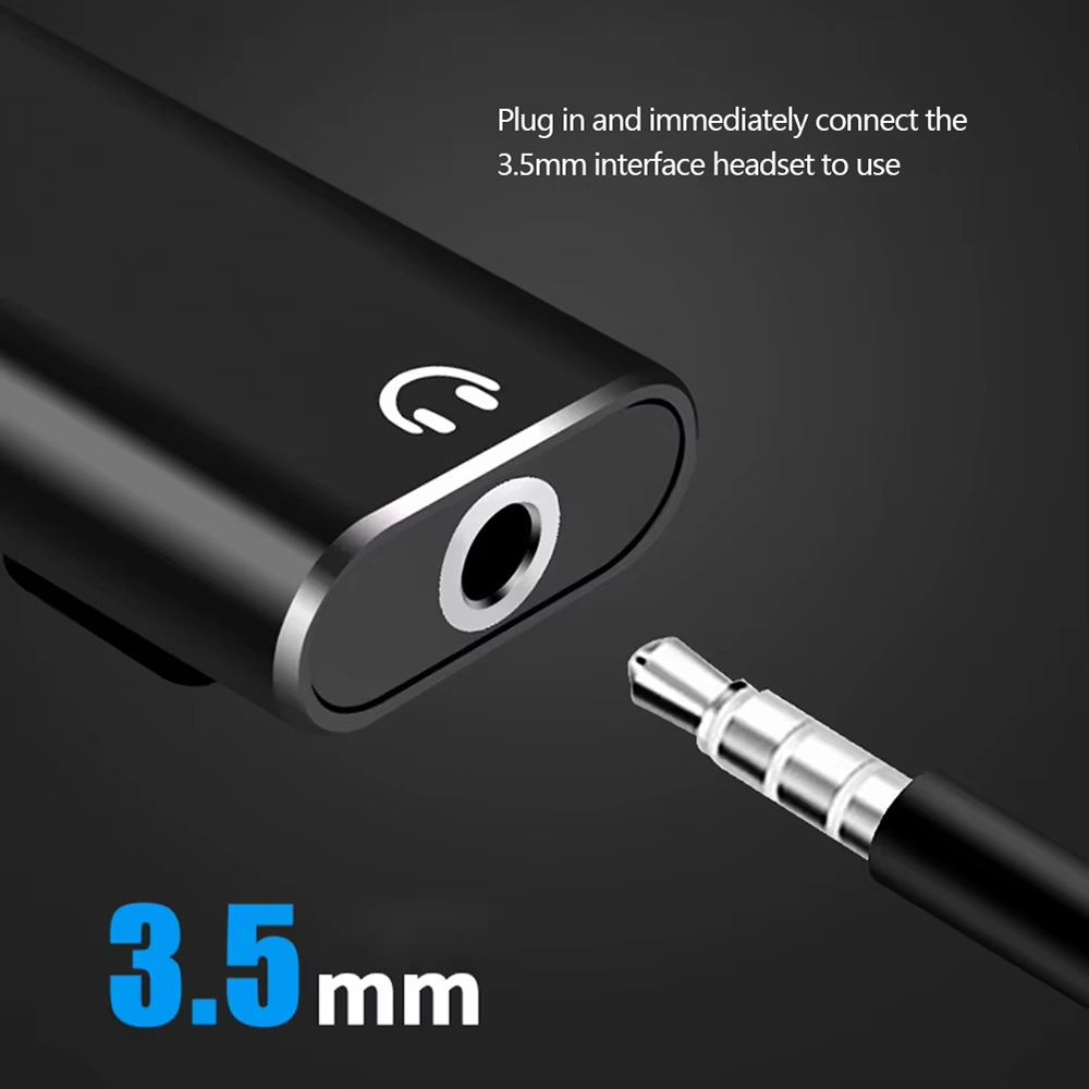 2 in 1 Headphone Audio Cable A - Audio Music Splitter recension och pris